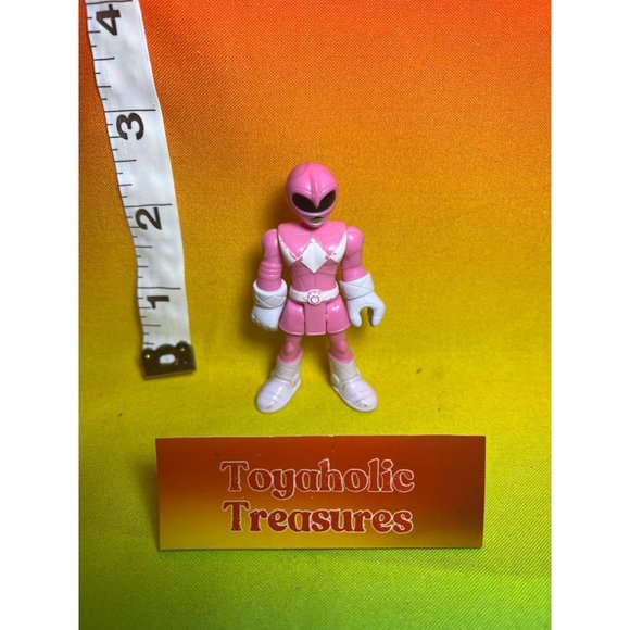 Fisher-Price Imaginext Power Rangers: Figure Del Ranger Rosa E Ranger Verde - Giocattoli Per Bambini, Eroi Da Collezione